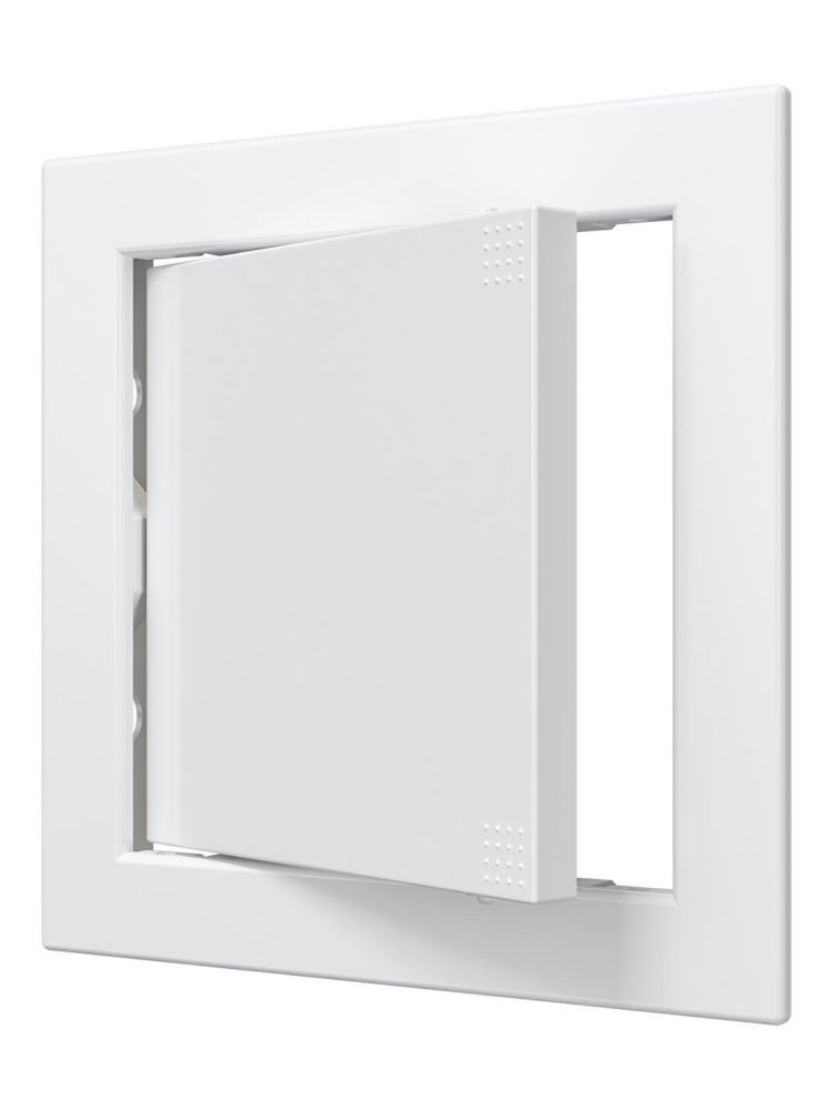  Люк ревизионный AD фланец 146х146 нажимной 168х168 пластик AURAMAX 