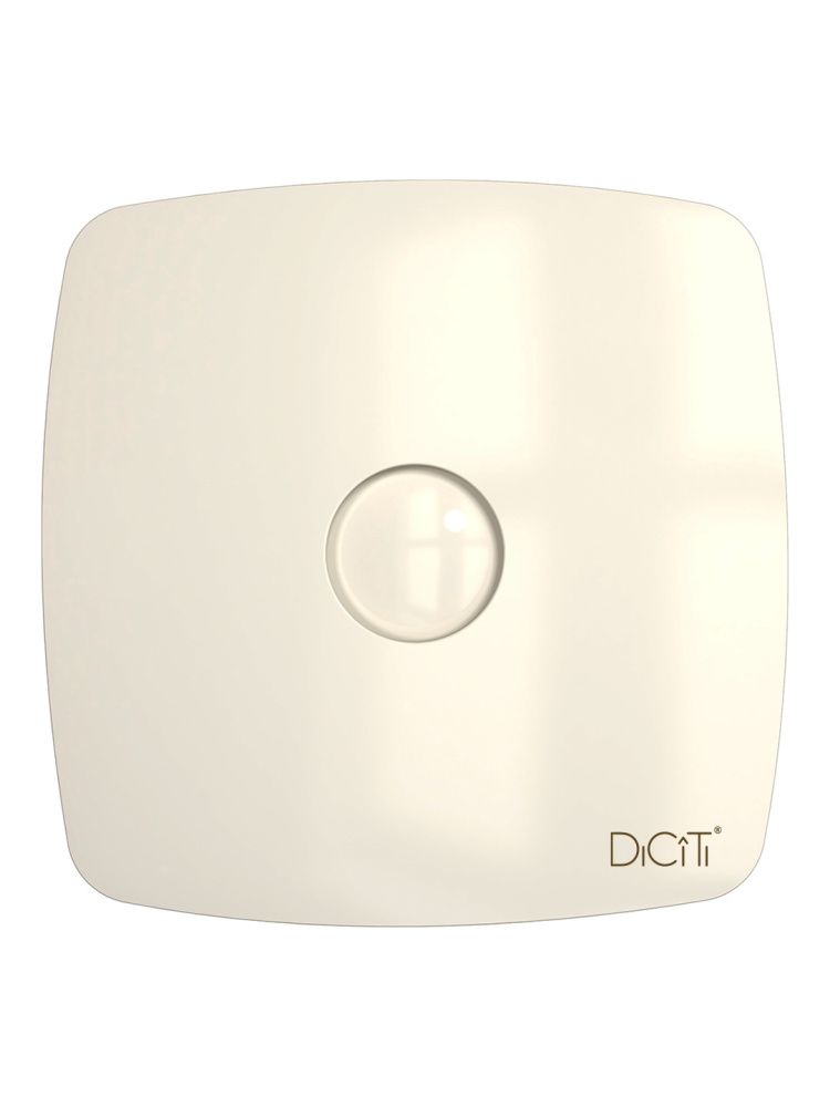 Вентилятор накладной RIO D100 обр.клапан Ivory DICITI 