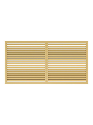 Экран радиаторный ПР фланец 600х1200 пластик Beige ERA