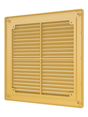 Решетка вентиляционная Р сетка разъемная 250х250 пластик Beige ERA