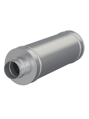 Шумоглушитель MDG D100 L0,6м оцинк.сталь ERA PRO