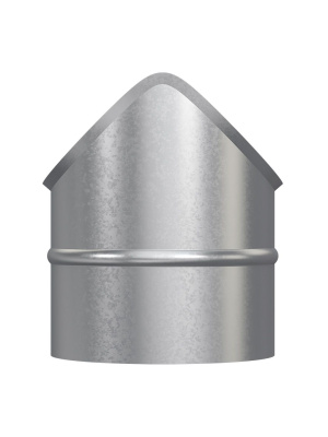 Врезка круглая ISG D125 оцинк.сталь ERA PRO